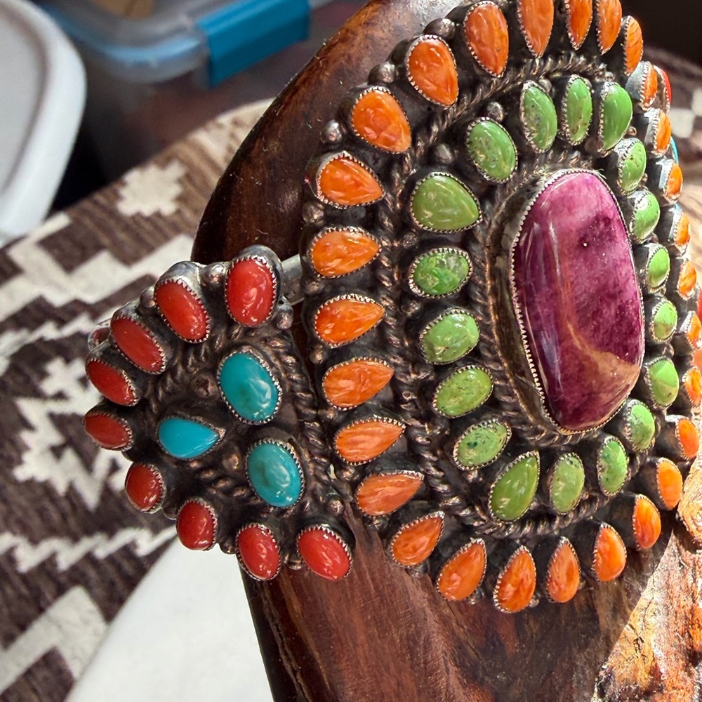 Don Lucas Navajo Multi colored Cuff